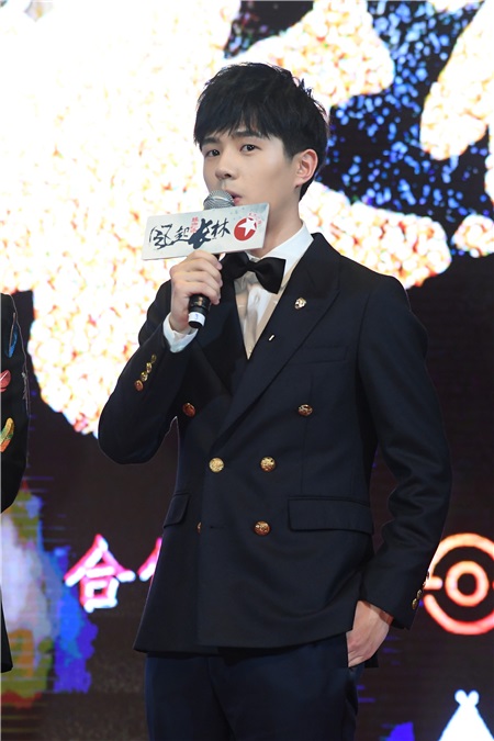 黄晓明、刘昊然、佟丽娅等出席东方卫视《琅琊榜2》发布会