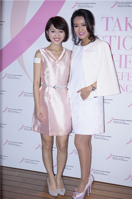 佘诗曼、汪圆圆等出席关注乳癌活动