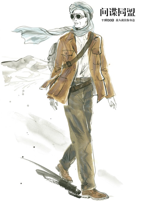 《间谍同盟》服装设计师获「奥斯卡风向标」提名 掀时尚复古潮