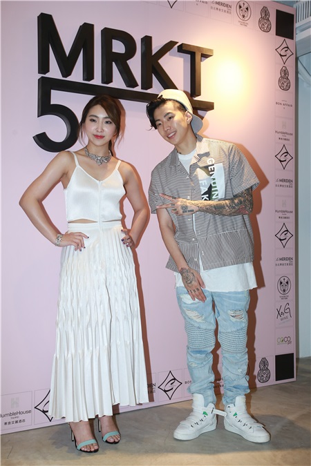 前2NE1团员MINZY 韩国饶舌歌手JAY PARK MRKT5复合品牌概念店开幕