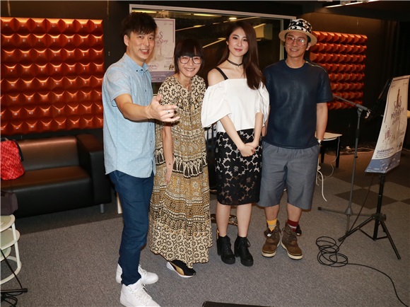 石咏莉、孙耀威、卢巧音、邓健泓等出席「演唱会彩排」活动