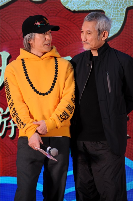 林允同徐克周星驰拍萌照 吴亦凡被调侃为「丐帮帮主」