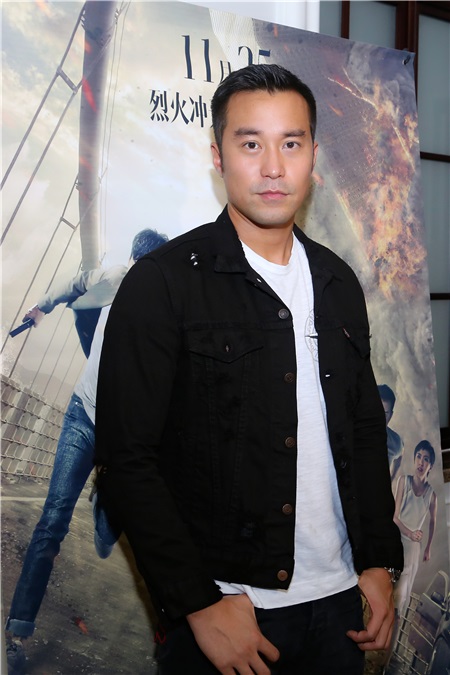 《冲天火》「风火连城」路演首站广州 郭采洁张孝全「另类兄妹」诠释硬派中的温柔