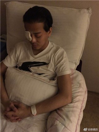 陈晓东惊爆急性青光 已经留院治疗第四天