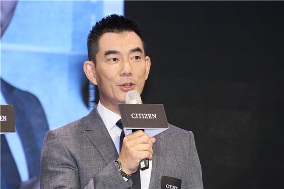 吴慷仁与任贤齐出席《CITIZEN Eco-Drive男表》新品上市记者会