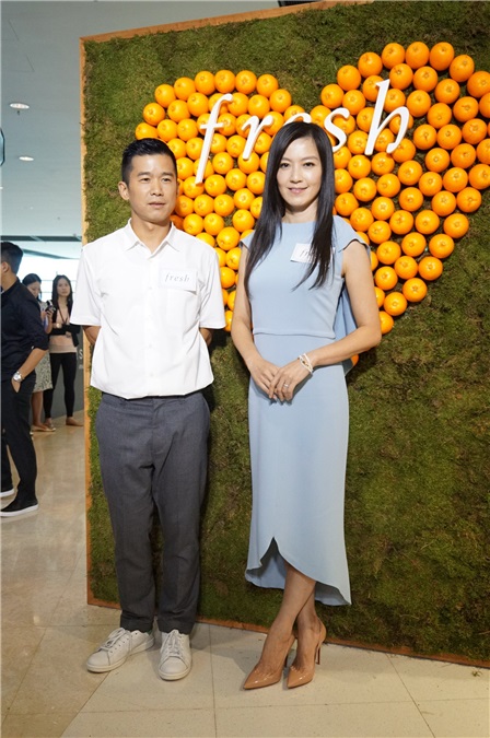 林海峰、林熙蕾、曾昭怡等出席Fresh 25周年传《爱》支票递交仪式及酒会
