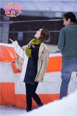 马苏看雪