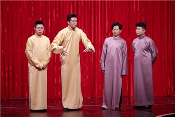 (东方卫视春晚语言类节目剧照)