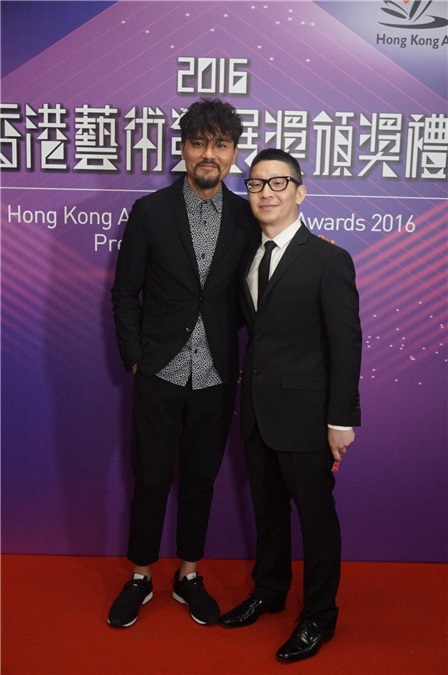 古天乐、任贤齐、林家栋、汪明荃和张艾嘉等出席香港艺术发展颁奖典礼