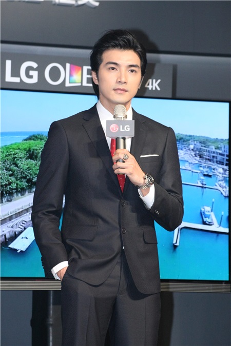 贺军翔出席《LG OLED TV》上市记者会