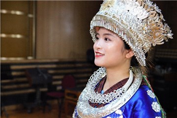 (苗族音乐录制现场)
