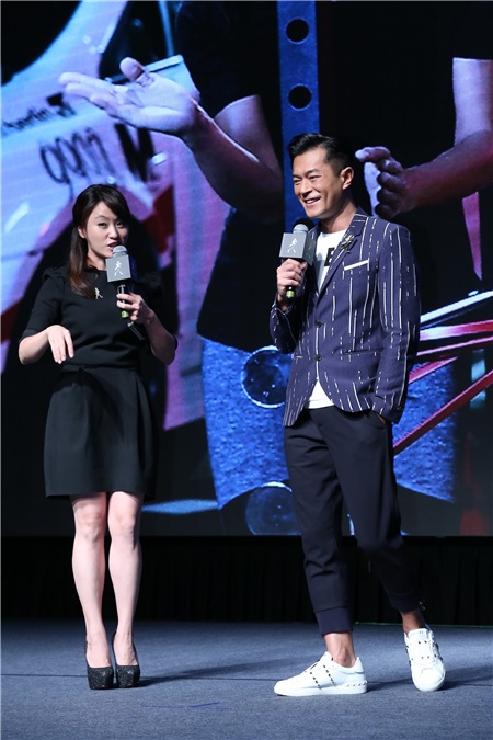 古天乐Johnnie Walker代言记者会