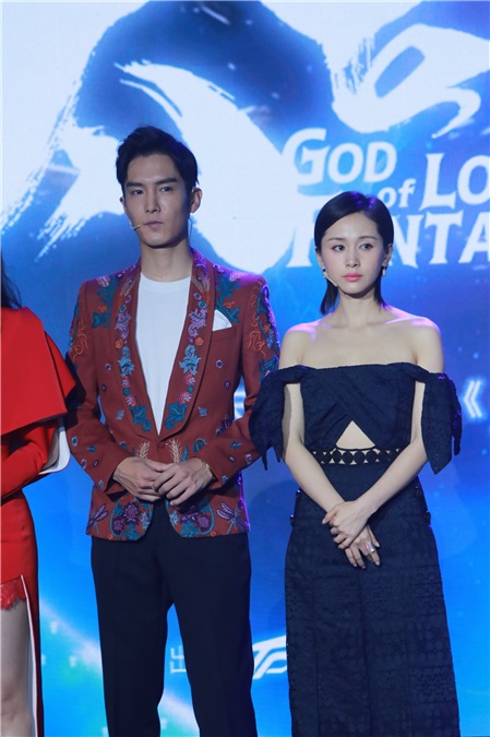 王子文自爆演仙女压力大 盛一伦表示新角色十分励志