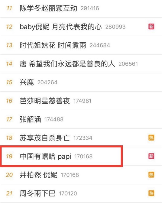 papi酱掀「日常嘻哈」热潮 与Jony-J相互打call火爆话题