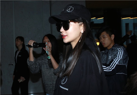 黄晓明 angelababy来台
