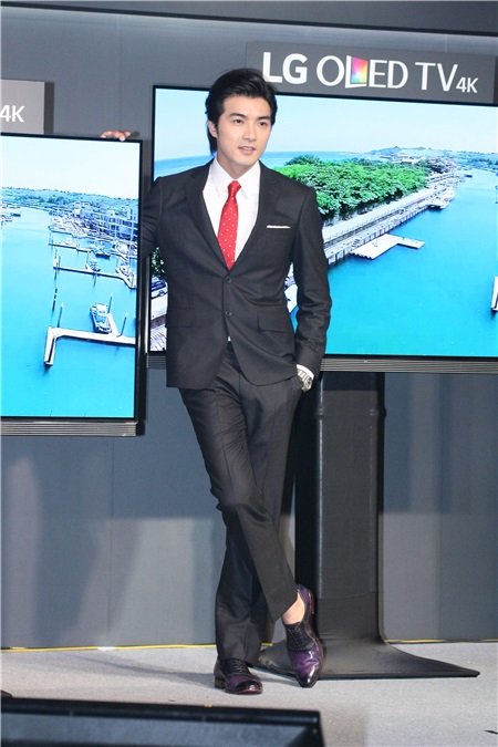 贺军翔出席《LG OLED TV》上市记者会