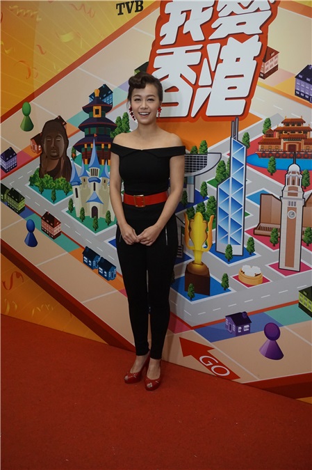 曾志伟、林夏薇、黎耀祥、李灿森等现身为节目《我爱香港》录影