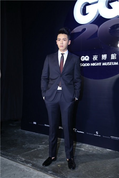柯震东、陈柏霖、陈金锋出席《GQ年度风格男人》颁奖典礼