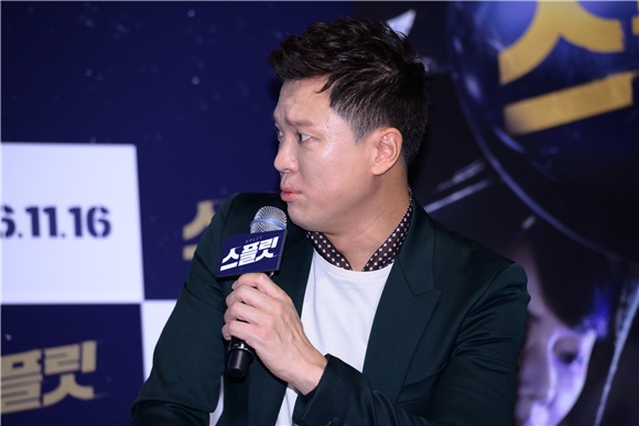 刘智泰、李贞贤、李大卫等出席电影《Split》发布会