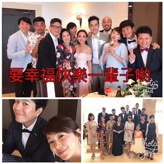 六月出席爱纱婚宴感受到幸福 喊话拚第三胎