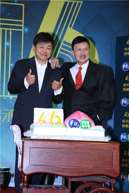 徐乃麟 张小燕 黄子佼出席华视46周年台庆