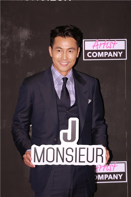郑雨盛、廉晶雅、孙旻浩等出席品牌Monsieur J站台活动