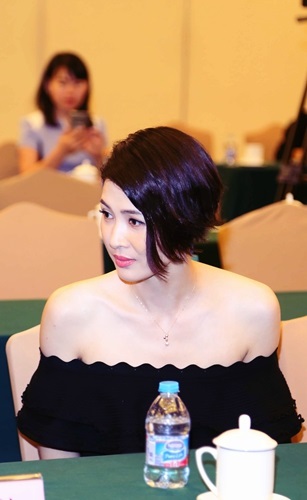童蕾《宜昌保卫战》开播发布会  饰演特工打破柔美高冷十足