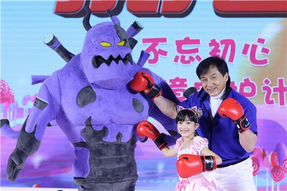 成龙再打造动画片 索吻夏天被拒直呼「没面子」