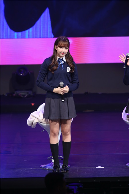 韩国女团Gfriend举办粉丝演唱会