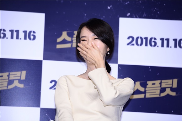 刘智泰、李贞贤、李大卫等出席电影《Split》发布会