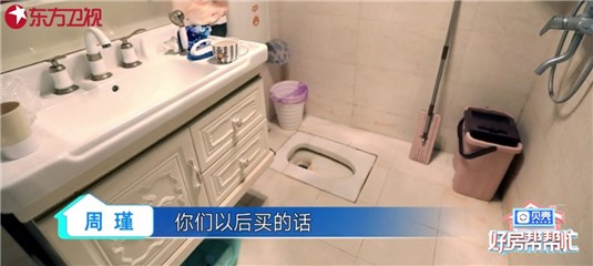 找房团看房过程中发现重庆家里基本为蹲坑