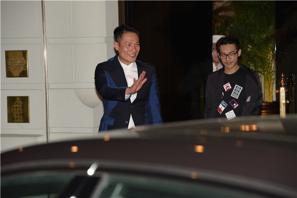 郭富城婚宴结束 张智霖、袁咏仪及邱淑贞等相继离开