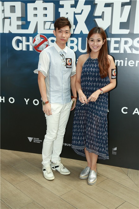 黄美棋、锺舒漫、庄思敏、陈嘉桓、唐禹哲等出席《捉鬼敢死队》首映