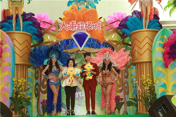 韩国男团VIXX队长N出席《森巴运动嘉年华》揭幕礼xN签唱会